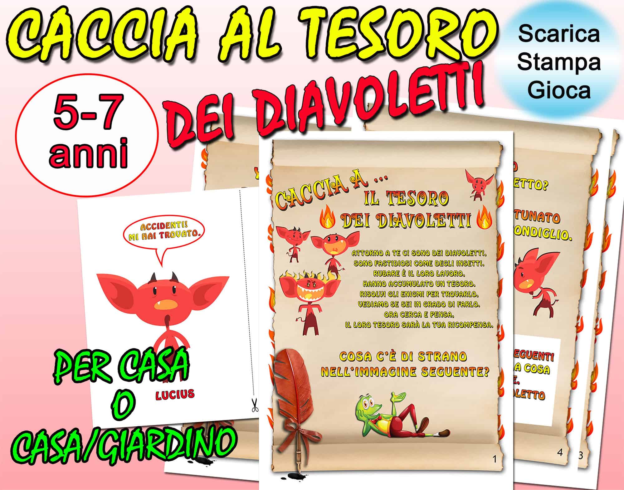 Gioco Caccia Al Tesoro Compleanno Bambini 8-11 Anni - Set Completo Con Enigmi, Inviti E Certificati - Foto 12