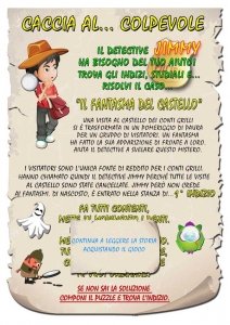 Caccia al tesoro in pdf sotto forma di indagine poliziesca