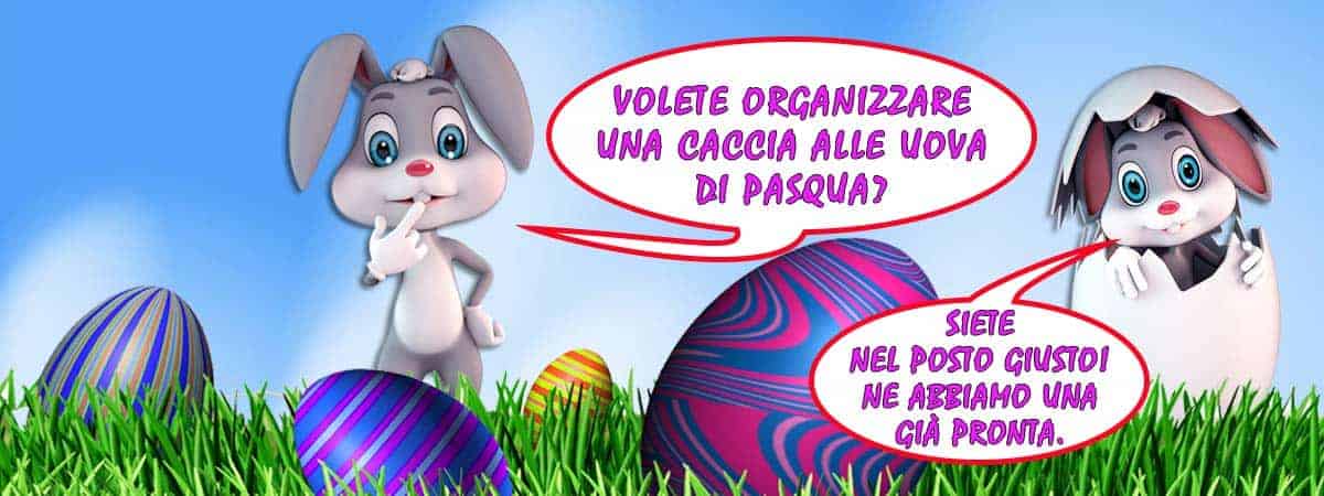 indovinelli ed enigmi per la caccia alle uova di pasqua in giardino o in casa