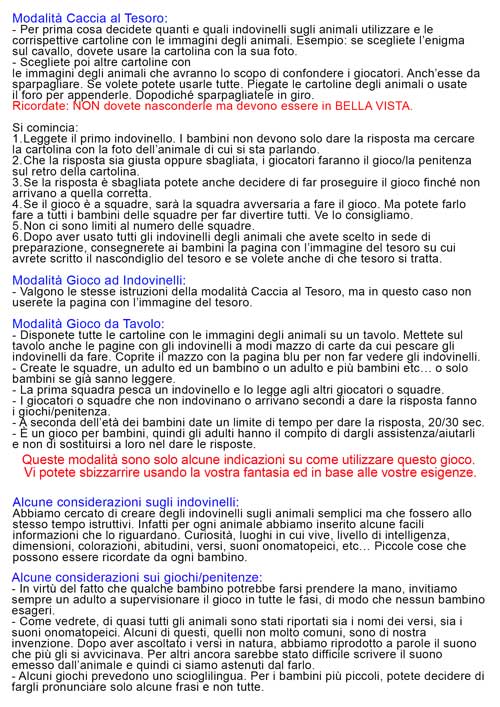 WAAAW - CAPITOLO 2 - CACCIA AL TESORO ANIMALESCA IN PDF - PER CASA O GIARDINO - immagine 8