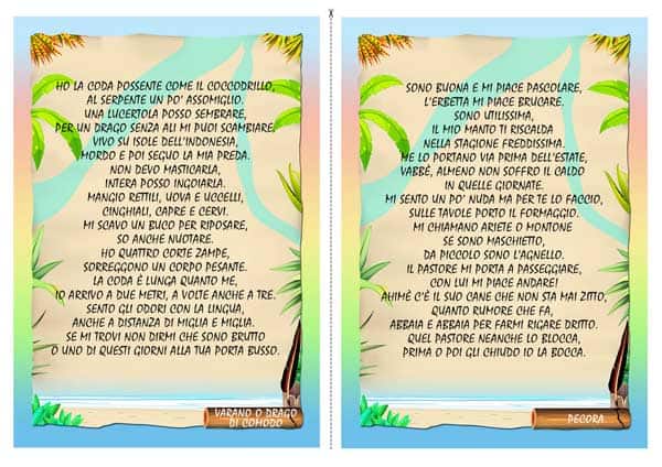 WAAAW - CAPITOLO 4 - CACCIA AL TESORO ANIMALESCA IN PDF - PER CASA O GIARDINO - immagine 3
