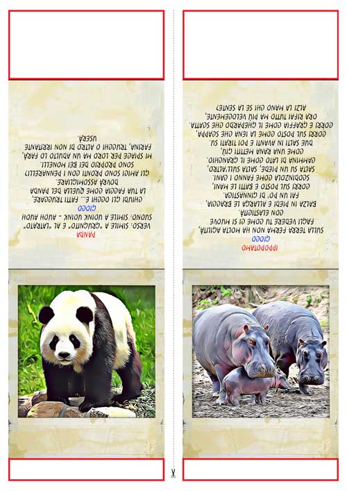 WAAAW - CAPITOLO 4 - CACCIA AL TESORO ANIMALESCA IN PDF - PER CASA O GIARDINO - immagine 2
