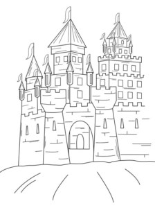 il castello di bernardino e brighella la casa di bernardino il personaggio delle storie della buonanotte per bambini